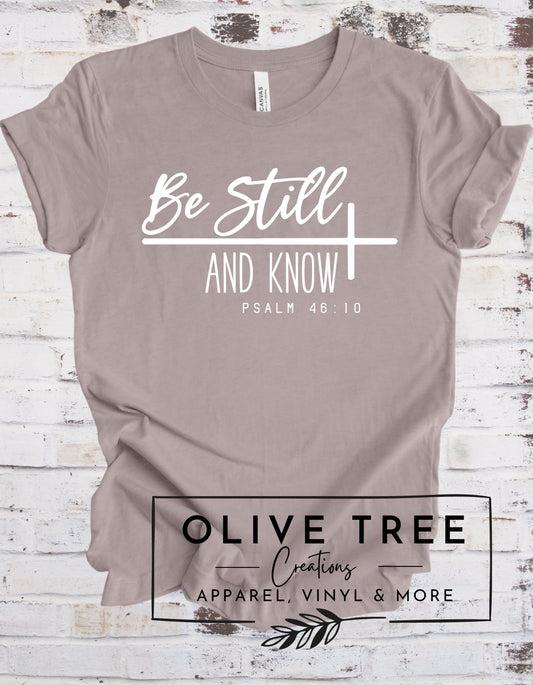 Be Still and Know LadiesT-shirt