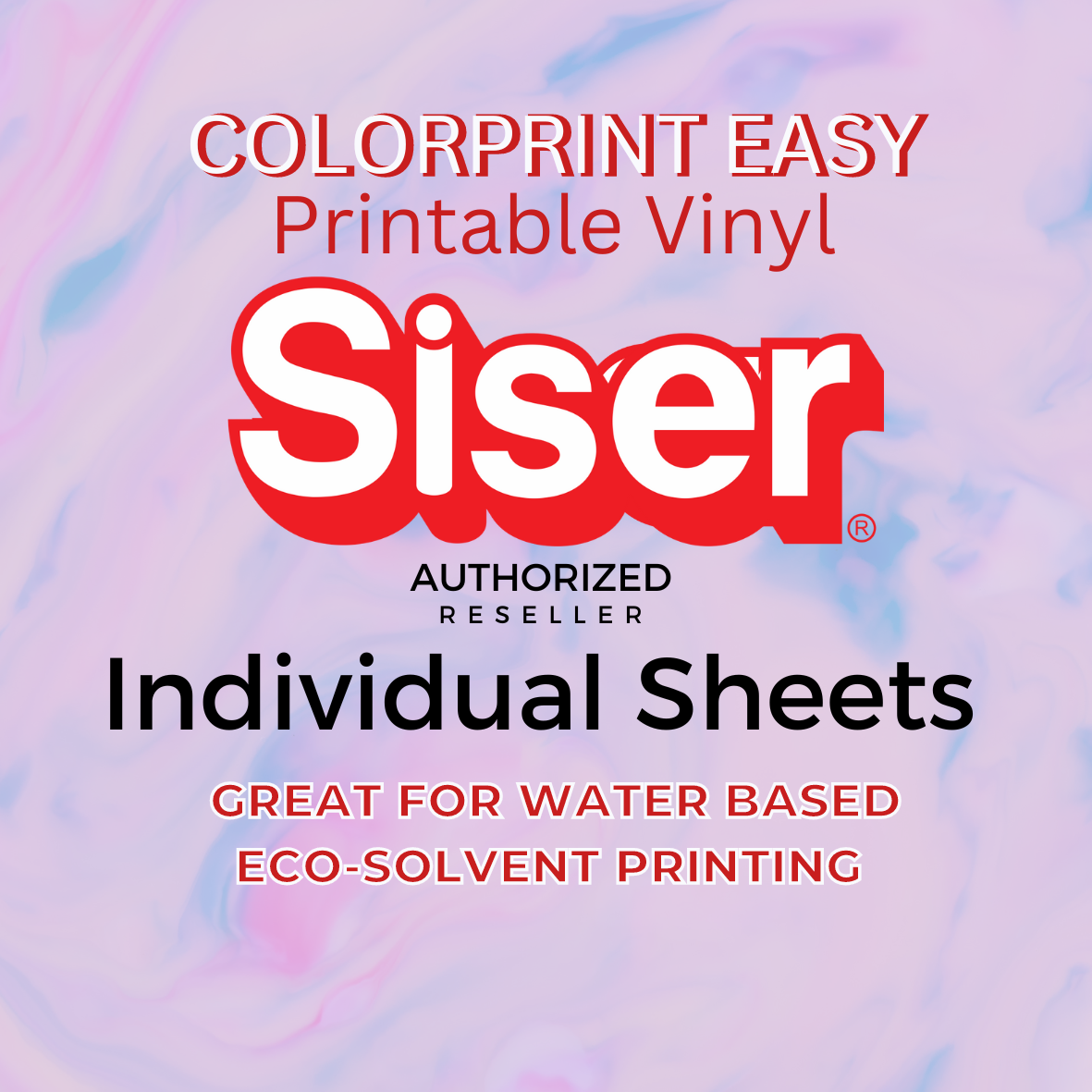 Siser ColorPrint Easy Printable HTV by the sheet – The Olive Tree Creations