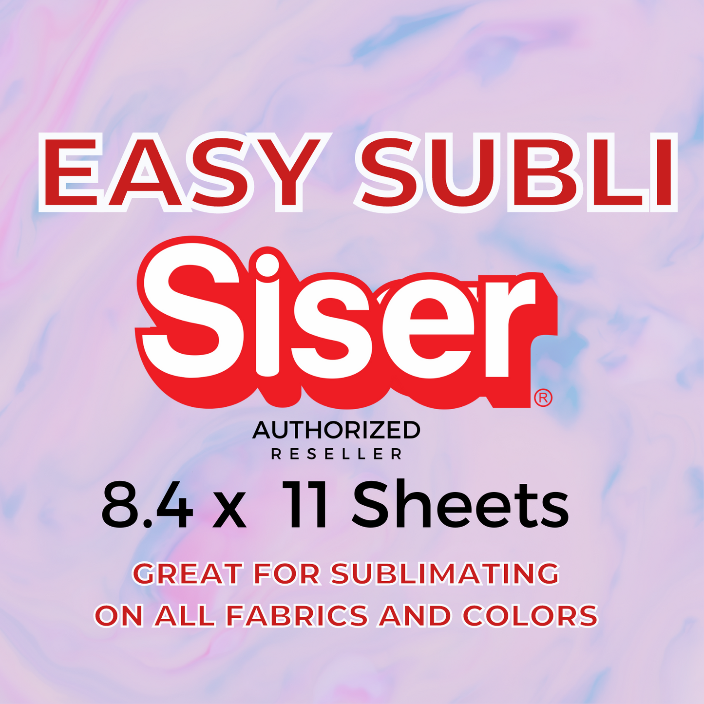 Siser Easy Subli by the sheet